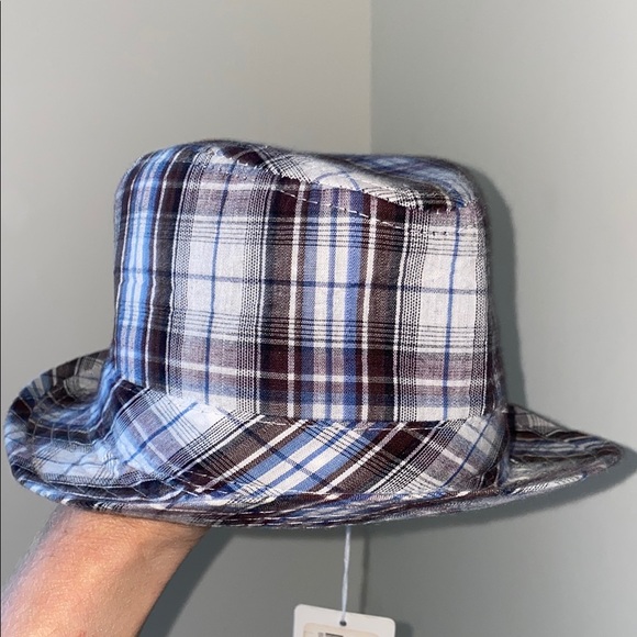 The Blueberry Hill Plaid Fedora - Picture 1 of 5